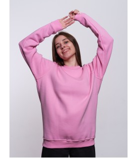 Свитшот женский розовый