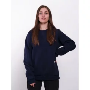 Свитшот женский темно-синий