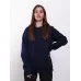 Свитшот женский темно-синий