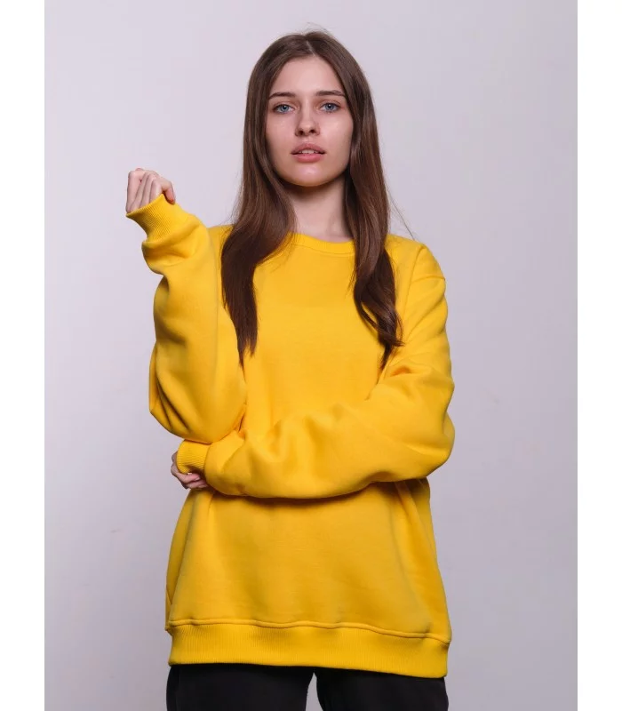 Свитшот женский желтый 