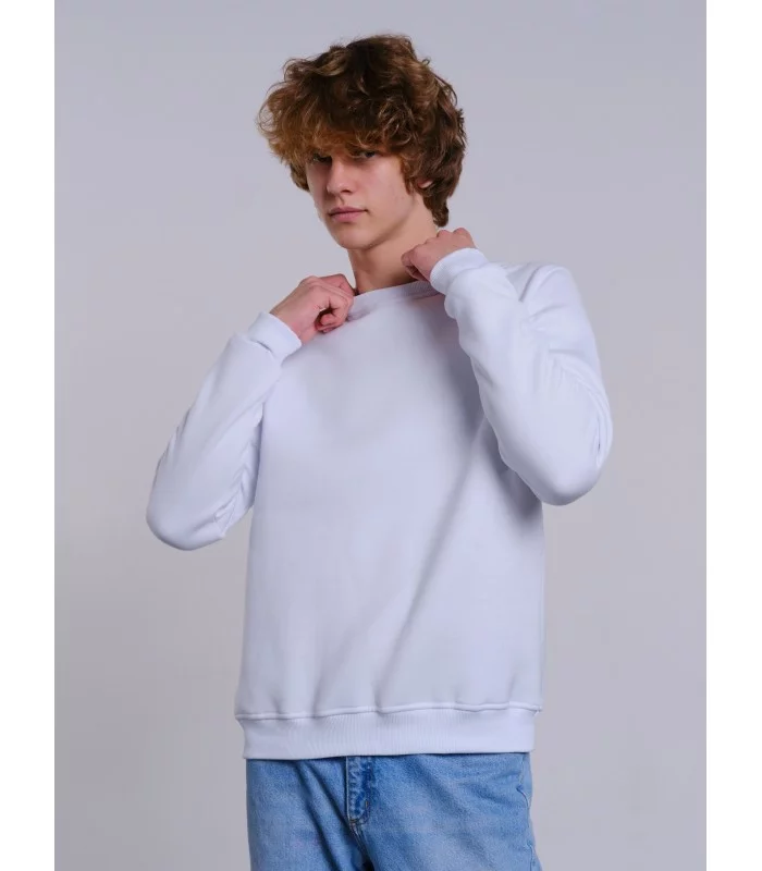 Свитшот мужской белый