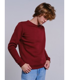 Свитшот мужской вишневый