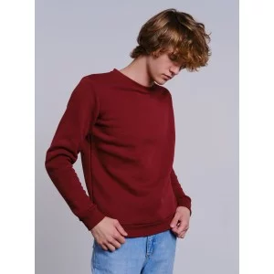 Свитшот мужской вишневый