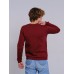 Свитшот мужской вишневый