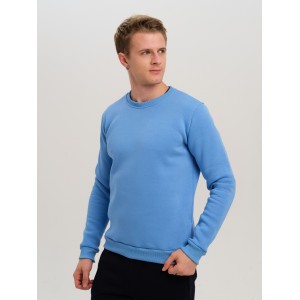 Свитшот мужской голубой