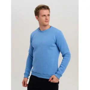 Свитшот мужской голубой