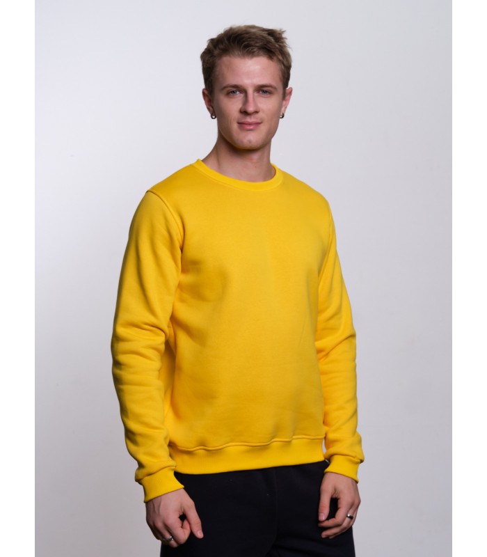 Свитшот мужской желтый