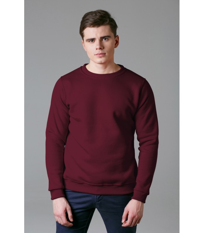 Свитшот бордовый