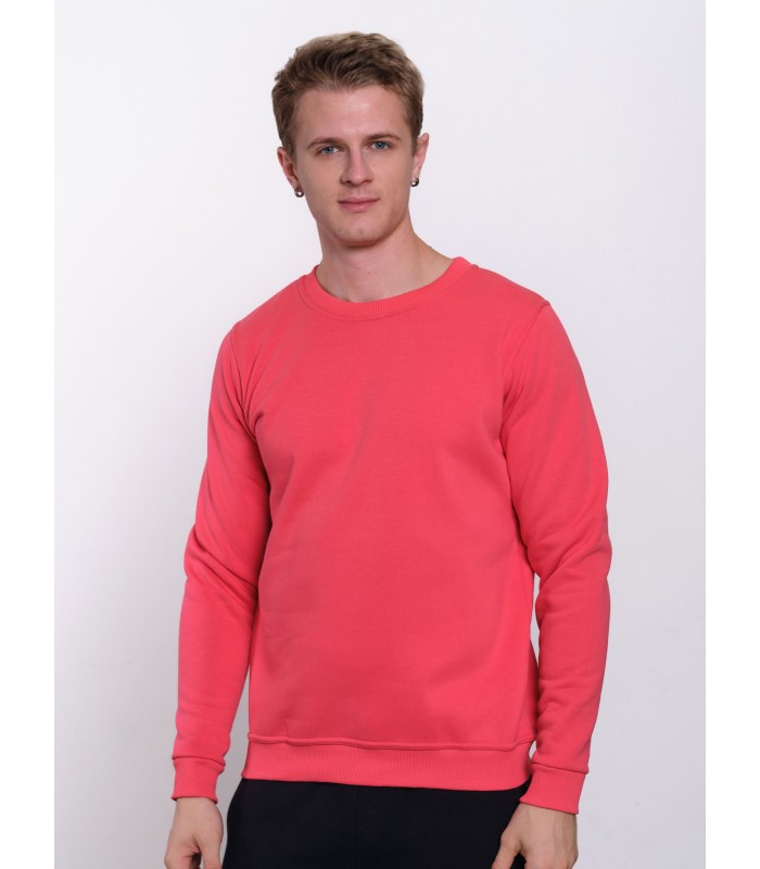 Свитшот мужской коралловый