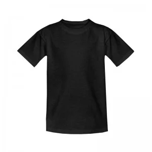 Футболка детская черная