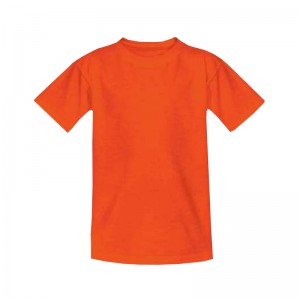 Футболка детская оранжевая