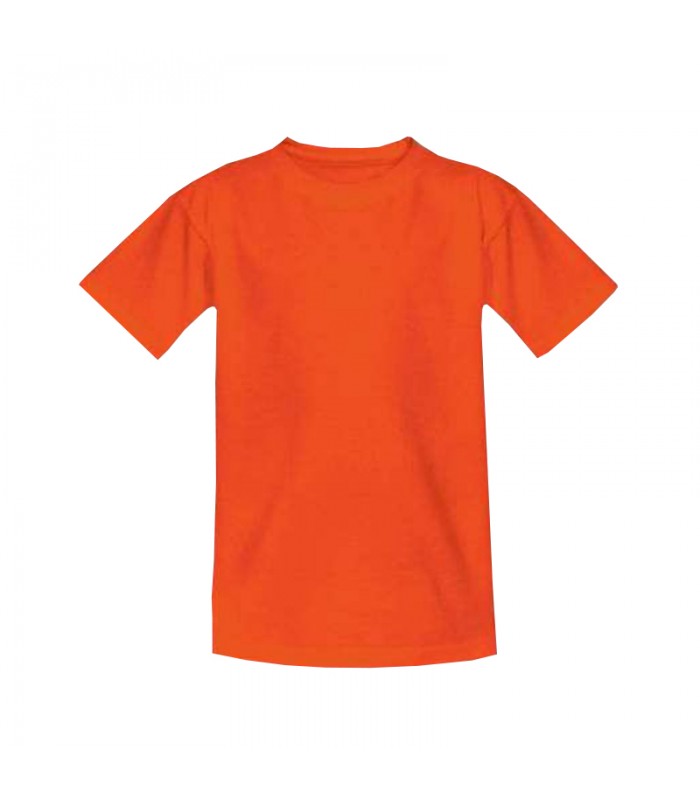 Футболка детская оранжевая
