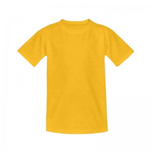 Футболка детская желтая