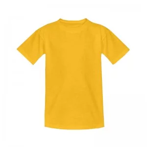 Футболка детская желтая