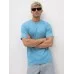Футболка мужская голубая