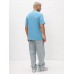 Футболка мужская голубая