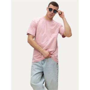 Футболка мужская розовая