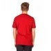 Футболка мужская красная