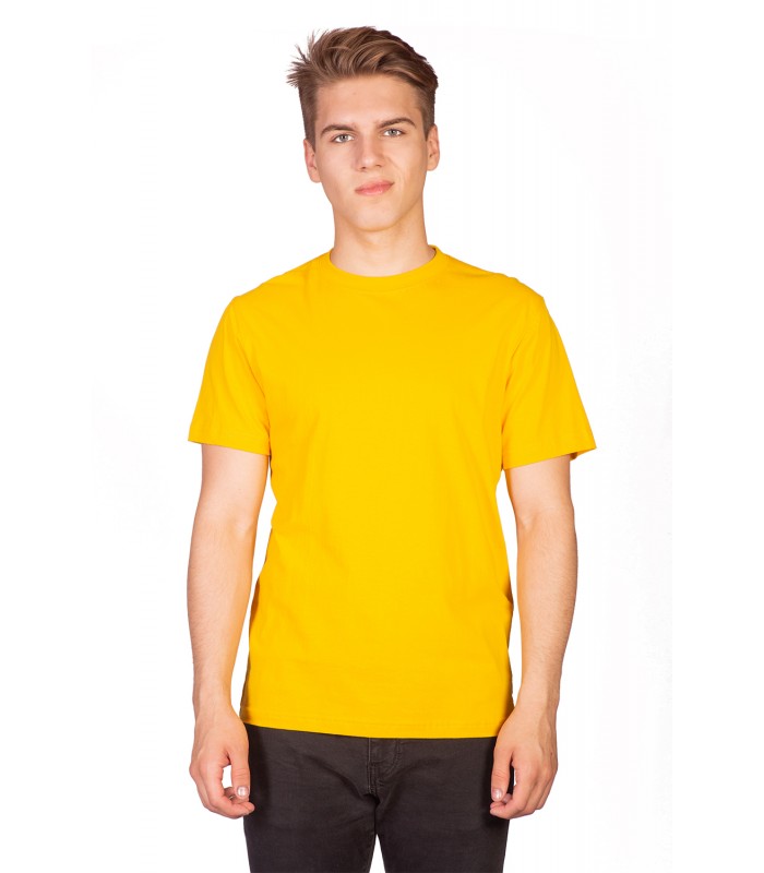 Футболка мужская желтая