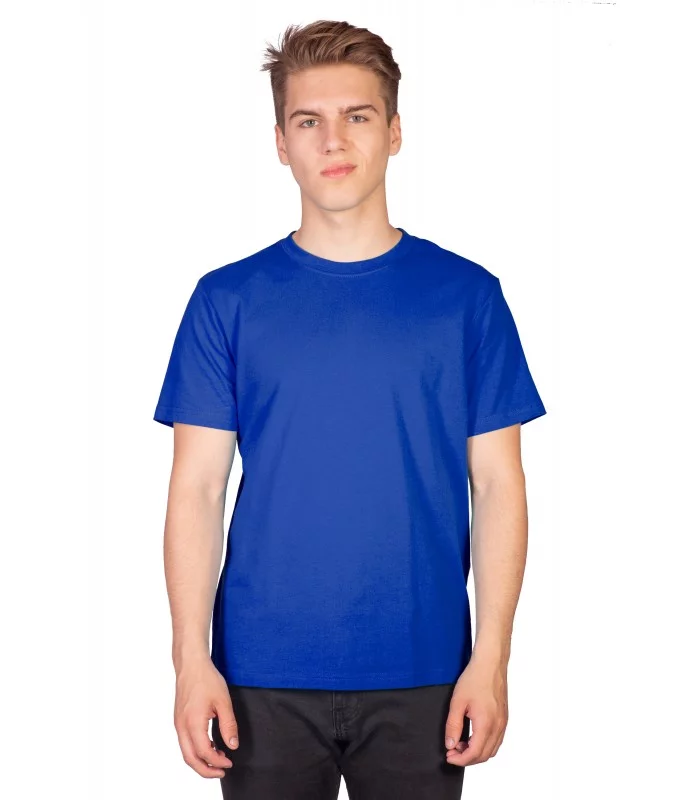 Футболка мужская синяя