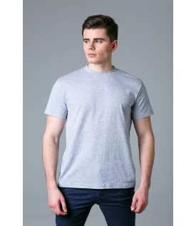 Футболка мужская серый меланж