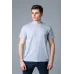 Футболка мужская серый меланж