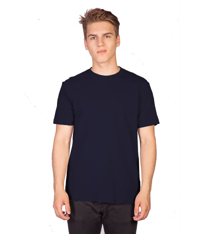 Футболка мужская темно-синяя