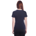 Футболка женская темно-синяя