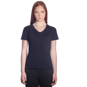 Футболка женская темно-синяя