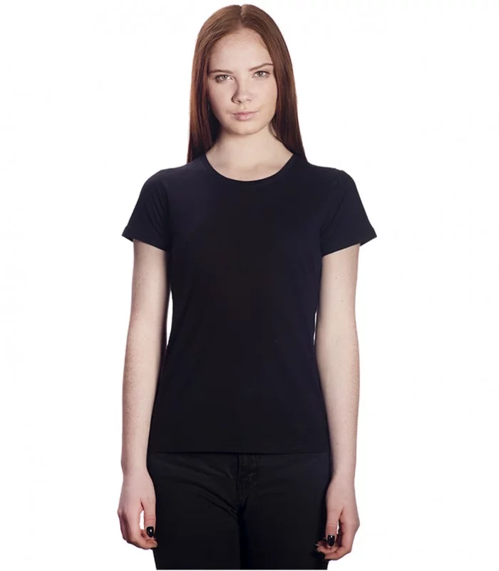 Футболка женская черная