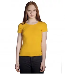 Футболка женская желтая