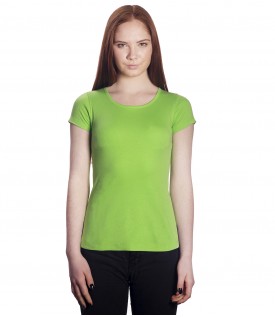 Футболка женская салатовая