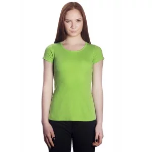 Футболка женская салатовая
