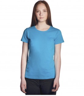 Футболка женская бирюзовая