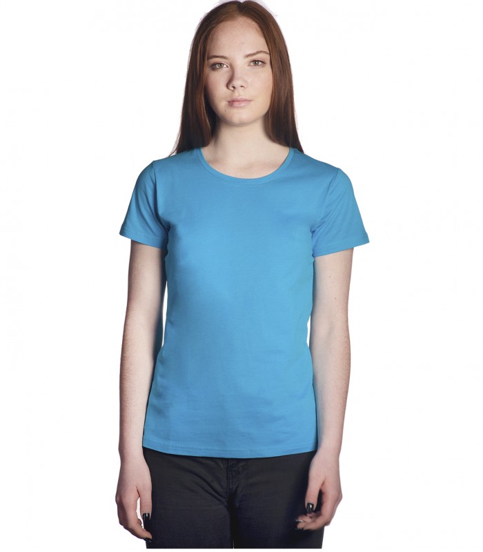 Футболка женская бирюзовая