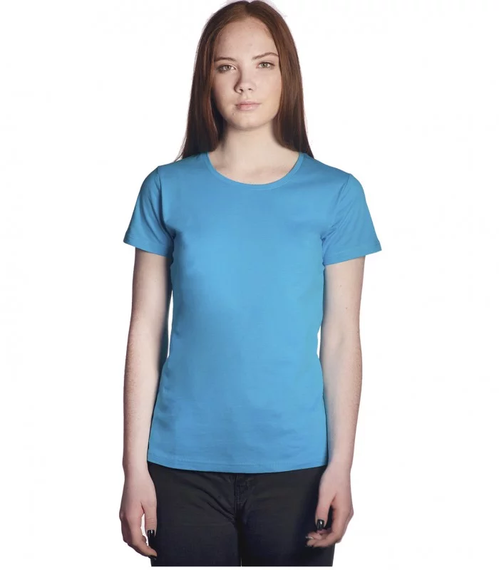 Футболка женская бирюзовая