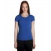 Футболка женская синяя