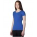 Футболка женская синяя
