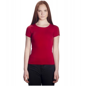 Футболка женская красная