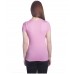 Футболка женская розовая (стрейч)