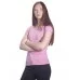 Футболка женская розовая (стрейч)