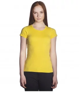 Футболка женская лимонная