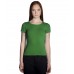 Футболка женская зеленая