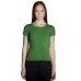Футболка женская зеленая