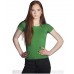 Футболка женская зеленая