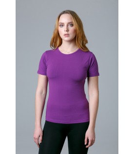 Футболка женская фиолетовая