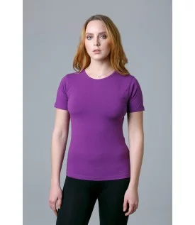Футболка женская фиолетовая