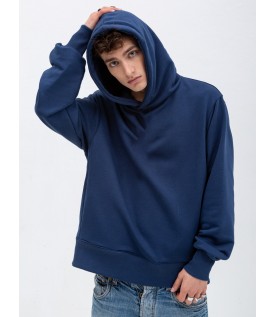 Толстовка худи индиго «Проект 11:30»