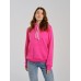 Толстовка женская кенгуру малиновая