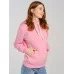 Толстовка женская кенгуру розовая